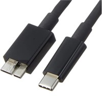 3FT BLACK USBC TO MICRO B CABLE