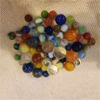 Vintage Mixed Lot Marbles