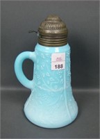 Tarentum Blue Opaque Forget Me Not Syrup Jug