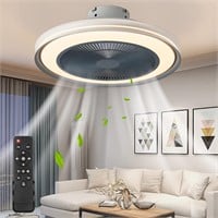EIHIWD 20in Ceiling Fan with Lights Remote Control