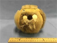 A wonderful 6" Eskimo ball done in seal skin with