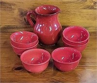 Italy Pitcher & Corsica Home Bowls