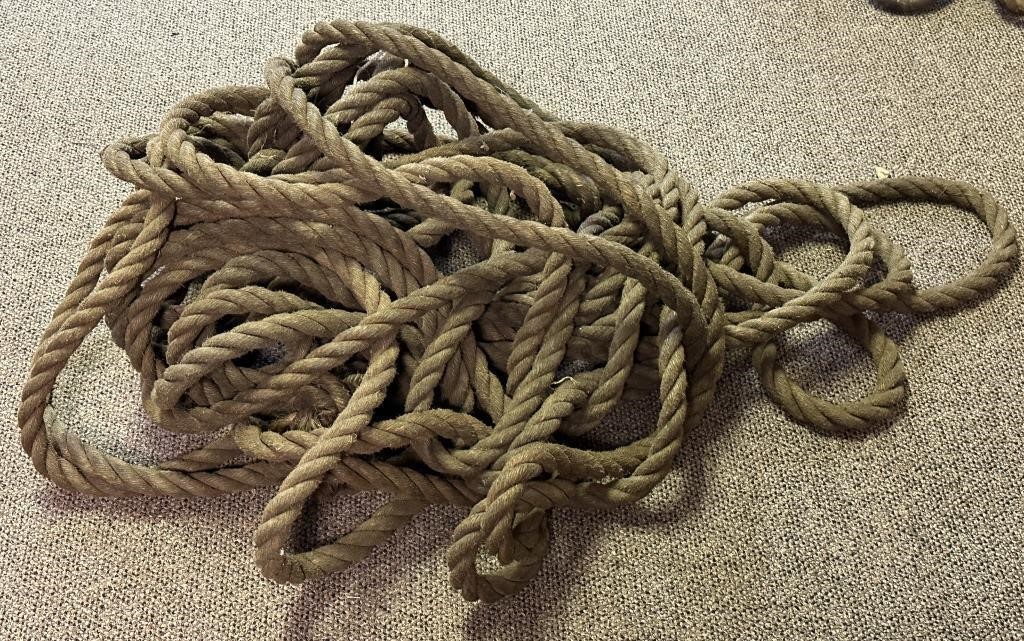 Large Heavy Barn Rope See Photos for Details