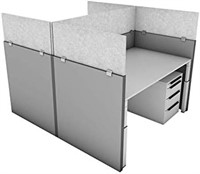 PET Cubicle Mounted Panel Desk Privacy Separator