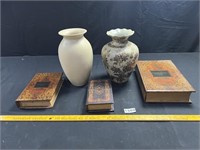 Vases, Decorative Storage Books