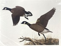 William Zimmerman Goose Lithograph