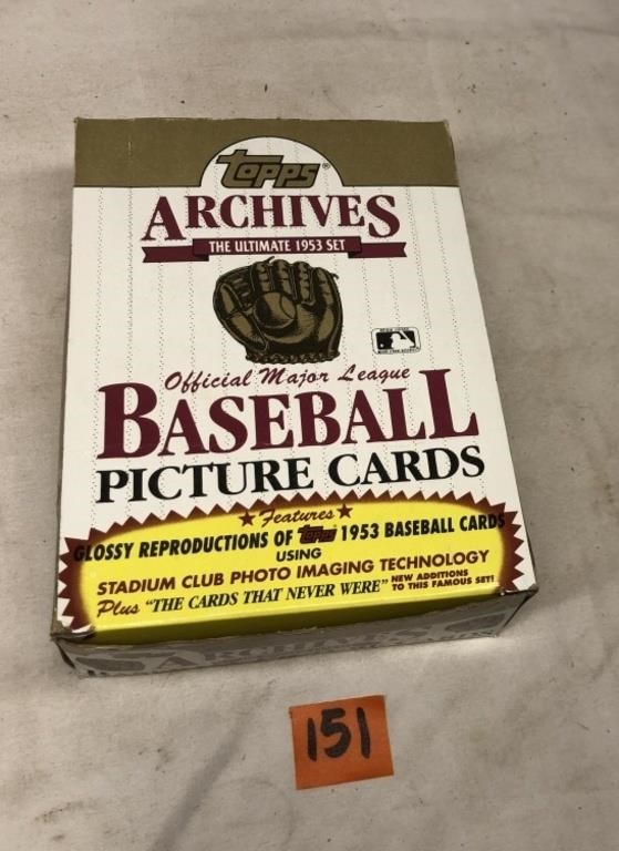 Archives Baseball Picture Cards (Not Opened)