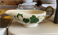 Poppytrail by Metlox Ivy Pattern Gravy Boat