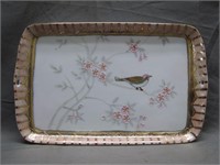 Vintage Home Decor Bird Tray