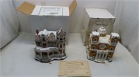 Christmas village houses