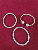 925 silver hinge bracelets