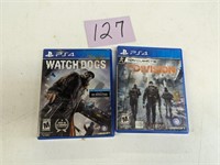 Pair of PS4 Games