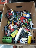 Box of Misc. Toy Vehicles