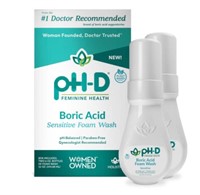 PH-D Feminine Health Boric Acid Sensitive Foam