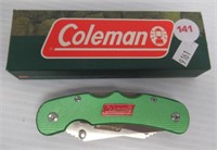 Coleman CMDLG 2 blade 3" folding pocket knife