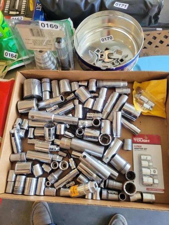 Lot of Various Sockets