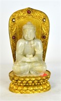 Chinese Jade Buddha