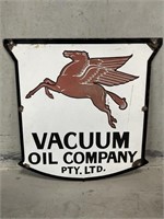 Original VACUUM OIL COMPANY Pty Ltd Enamel Shield