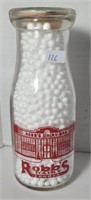 ROBBS DAIRY LONDON ACL MILK BOTTLE HP JERSEY SLOGN