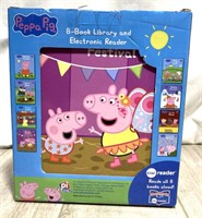 Peppa Pig 8 Book Library And Electronic Reader