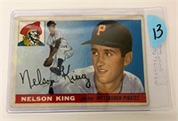 1955 Topps Nelson King #112