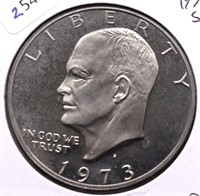 1973 S PROOF IKE DOLLAR