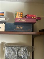 Games,Cards,rubix cube,tripods,cassette box, etc
