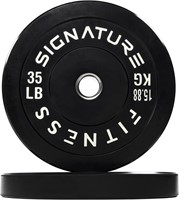 Signature Fitness 2\ Olympic 35 lbs Plate
