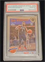 Zion Williamson 2019 Hoops Premium Stock -