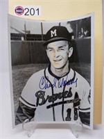 CHUCK TANNER - SIGNED 8 X 10 PHOTO