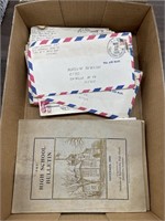 Vintage Navy letters and misc memorabilia