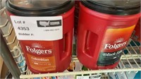 1 LOT 4-FOLGERS BLACK SILK  GROUND COFFEE 40.3