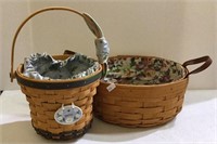 Longaberger baskets include the daisy basket