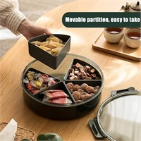 shopwithgreen Divided Serving Tray with Lid