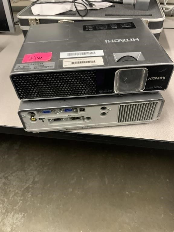 2 projectors