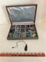 Jewelry box with contents