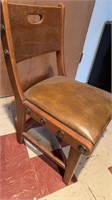 Vintage Solid Wood Desk Chair