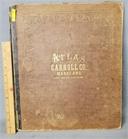 1877 Atlas of Carroll County Maryland
