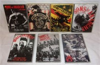 Sons of Anarchy DVDs.