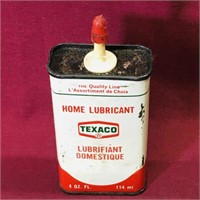 Texaco Home Lubricant Can (Vintage)