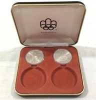 Montreal Olympics .925 Silver $5 coins.