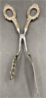 Pie Serving Tongs w/ Sterling Handles & Stainless
