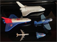 1980's Space Shuttle Toys & Airplane Toys