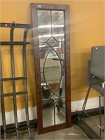 6ft Metal Frame Wall Accent Mirror