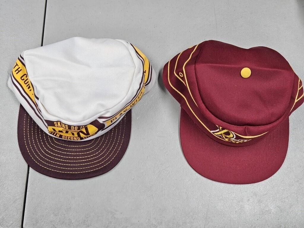2 Vintage Washington Redskins Snapback NFL Hats