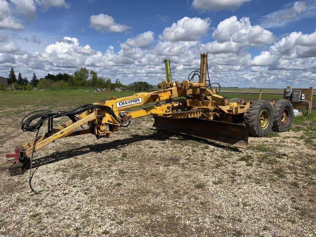 Champion Homebuilt Pull-type grader