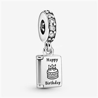 Pandora Charm - Birthday Card