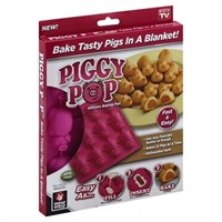 Piggy Pop  Pigs-in-a Blanket Silicone Baking Pan