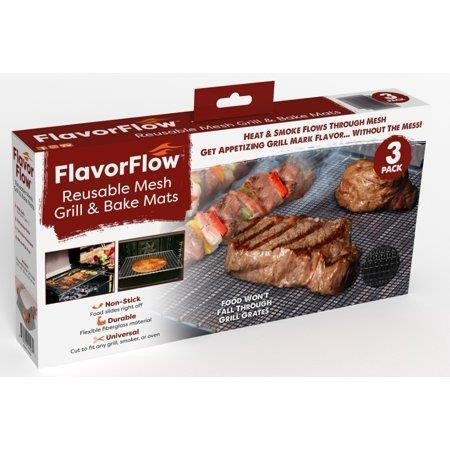 FLF-MC6 Flavor Flow Reusable Mesh Grill and Bake M