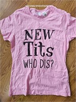 NEW Tshirt New Tits Size Medium